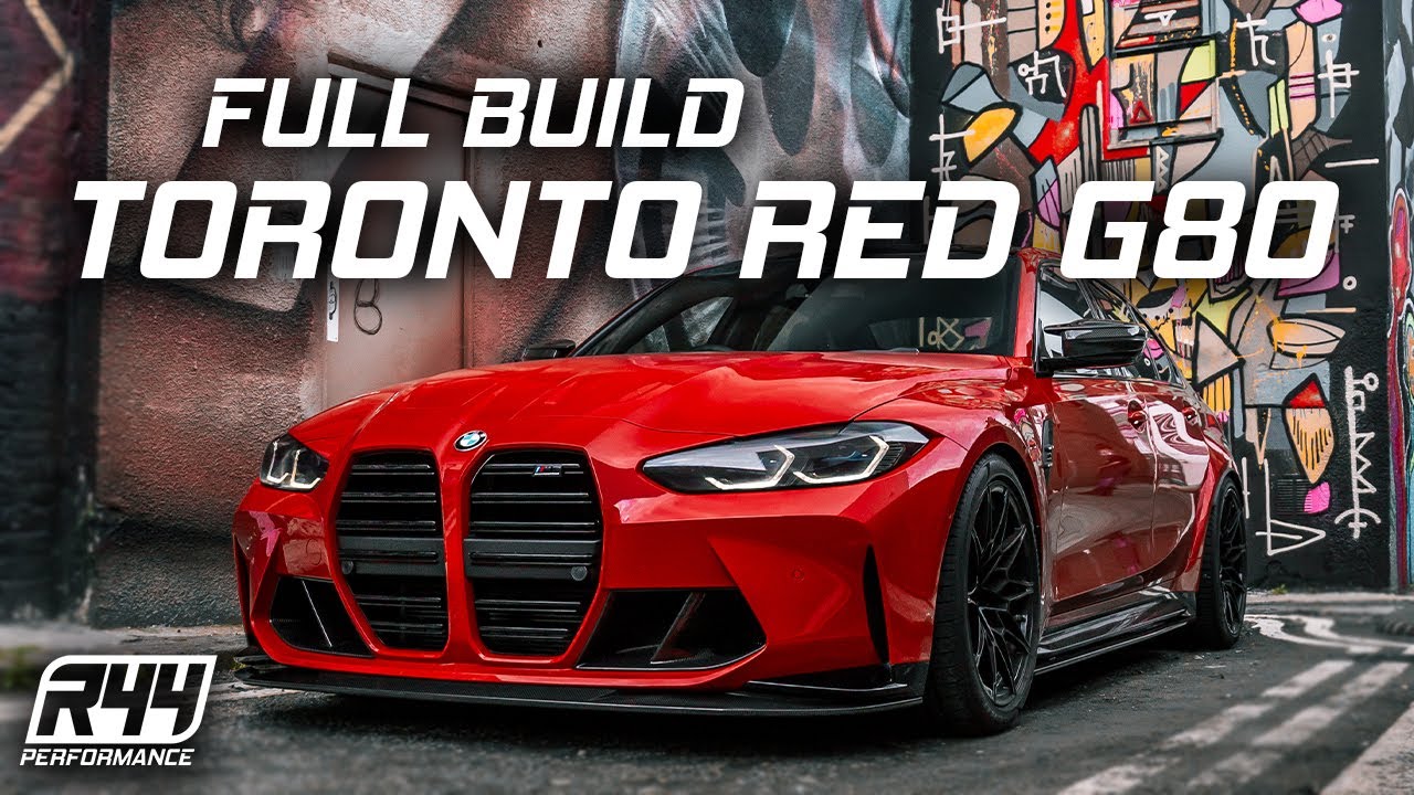 BIG UPGRADES ON BMW G80 M3 TORONTO RED  *UNREAL RESULTS*
