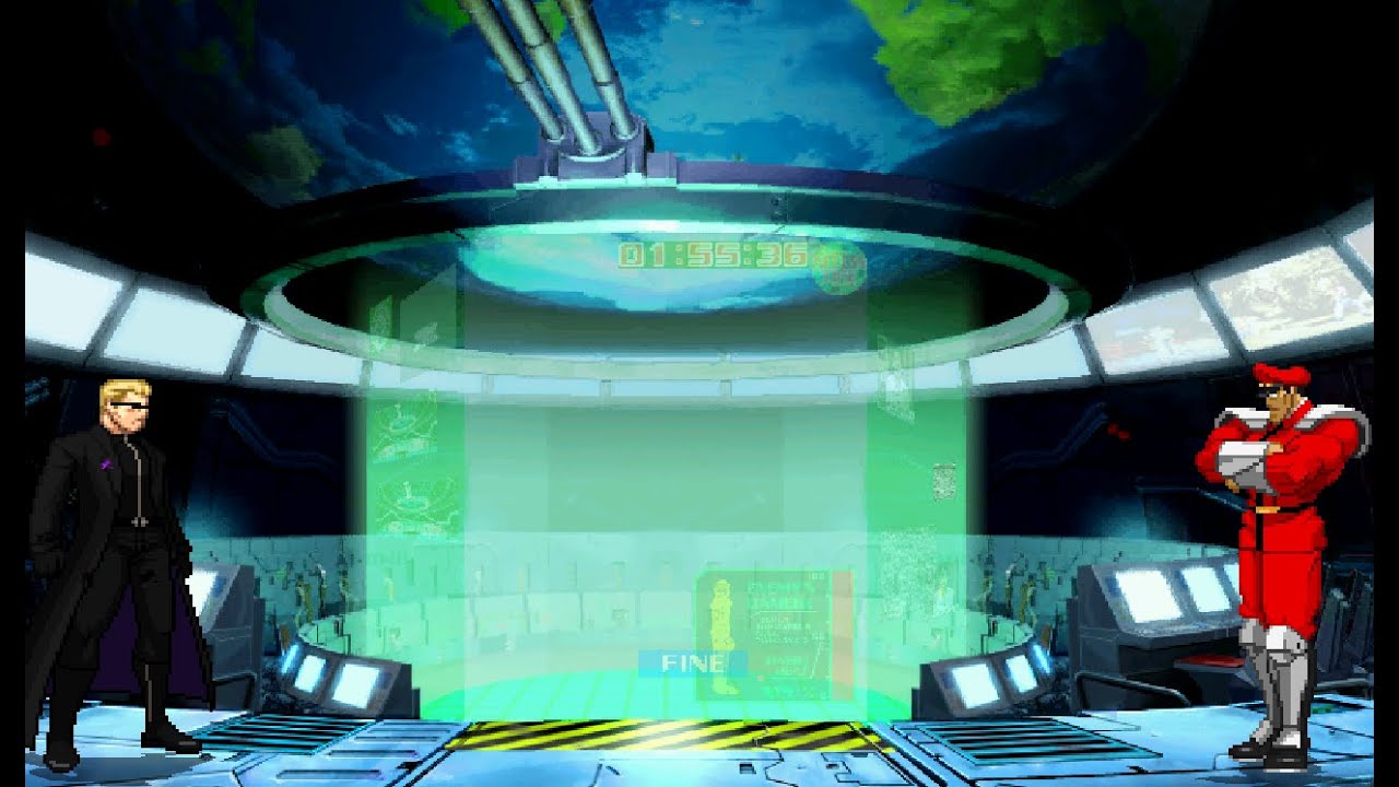 Capcom Vs. SNK (PotS Style) - Wesker Vs. M.Bison