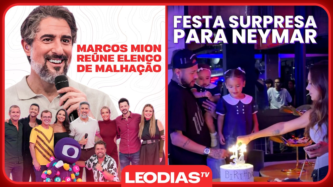 FESTA SURPRESA PARA NEYMAR | CAMAROTE DA FOFOCA | LeoDias TV