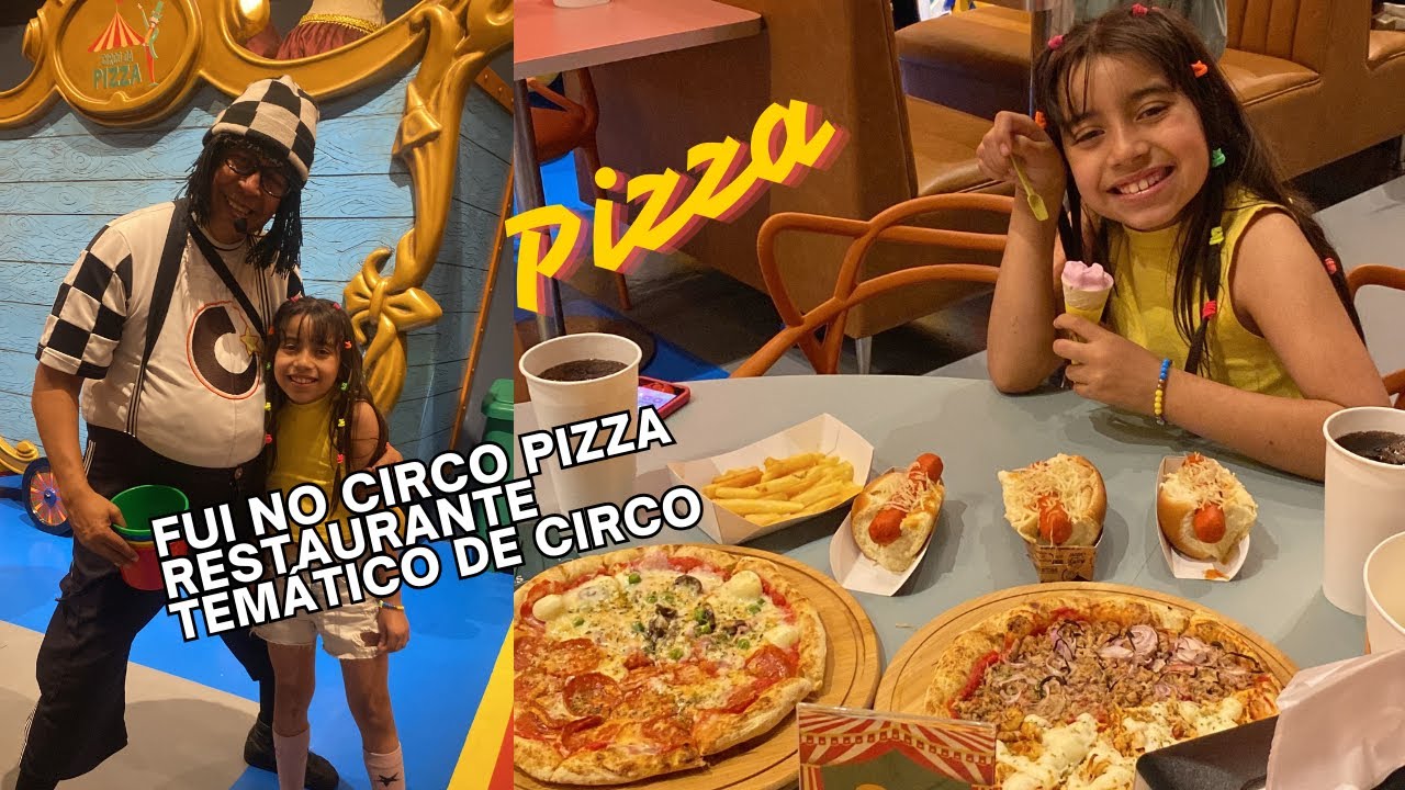 Rod&iacute;zio de Pizza no restaurante Circo Pizza
