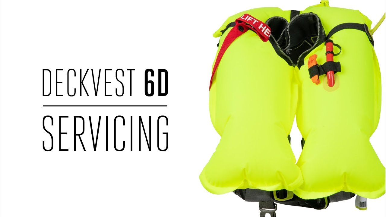 SPINLOCK | Deckvest 6D | Servicing Guide
