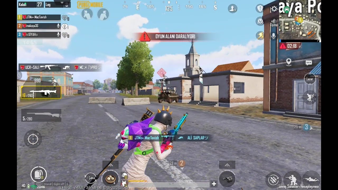 MG3'ÜN GÜCÜ!! Mİ PAD 5 LİNGZHA 3  @PUBGMOBILE ​