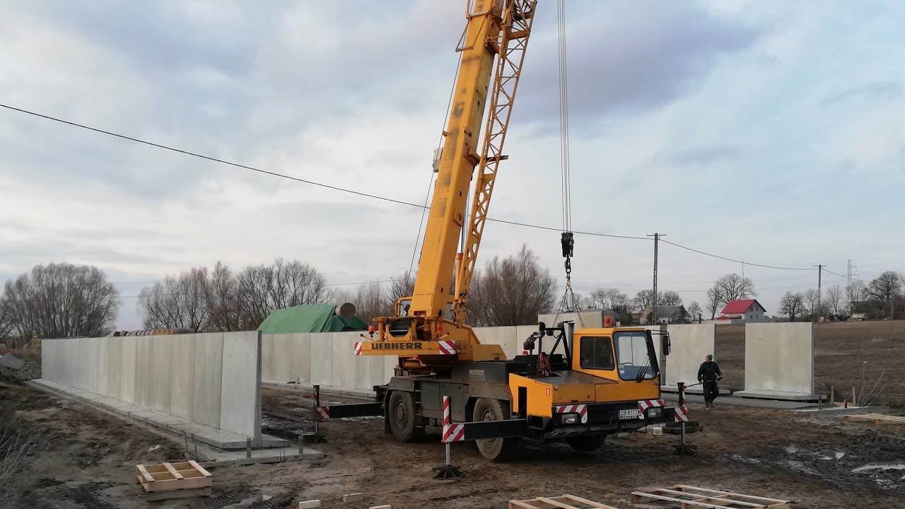 Budowa silosów do kiszonki 2019 w GR Saganowscy