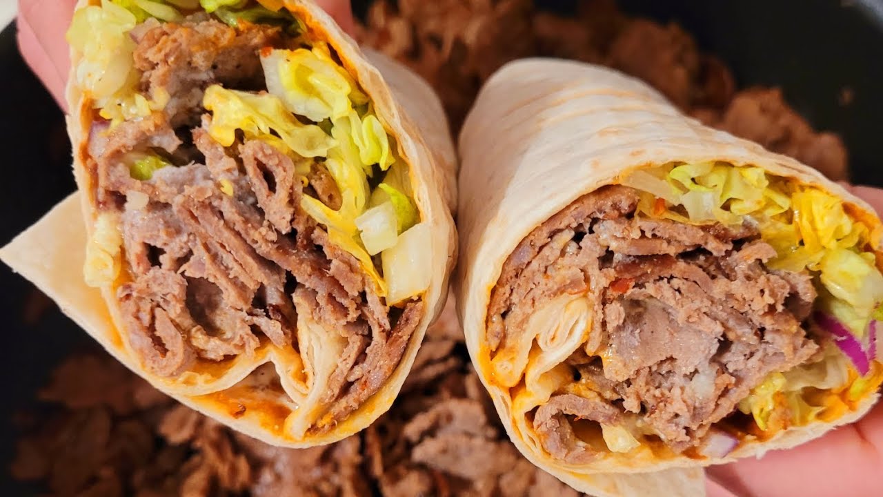 Kebab viande hach&eacute;e &agrave; la maison (trop facile !) 🌮🌯