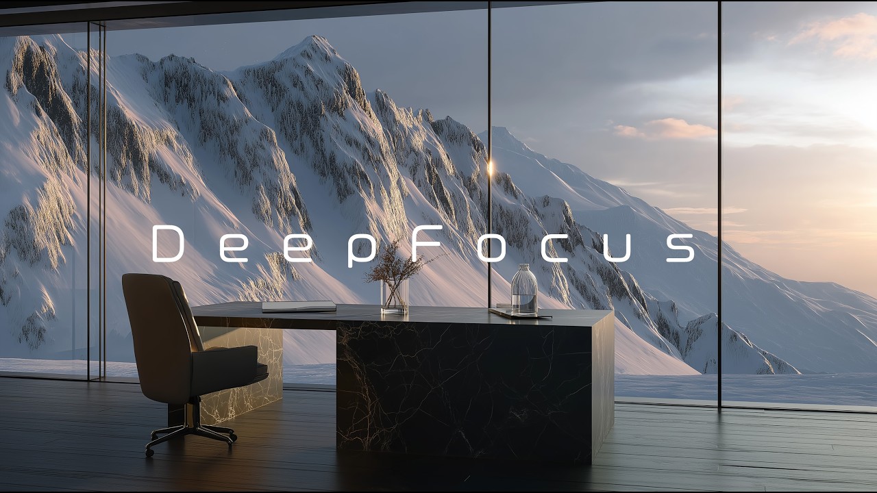 Deep Focus Music for Coding,Study & Productivity | Ambient Background Music for Work & Concentration