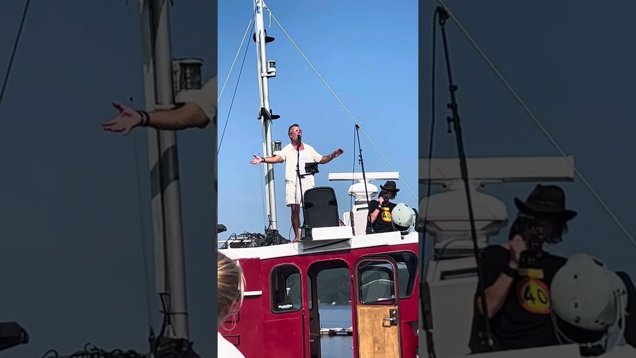 ”Över vatten & land” LIVE Rockbåt 47 i Frånö hamn 2025