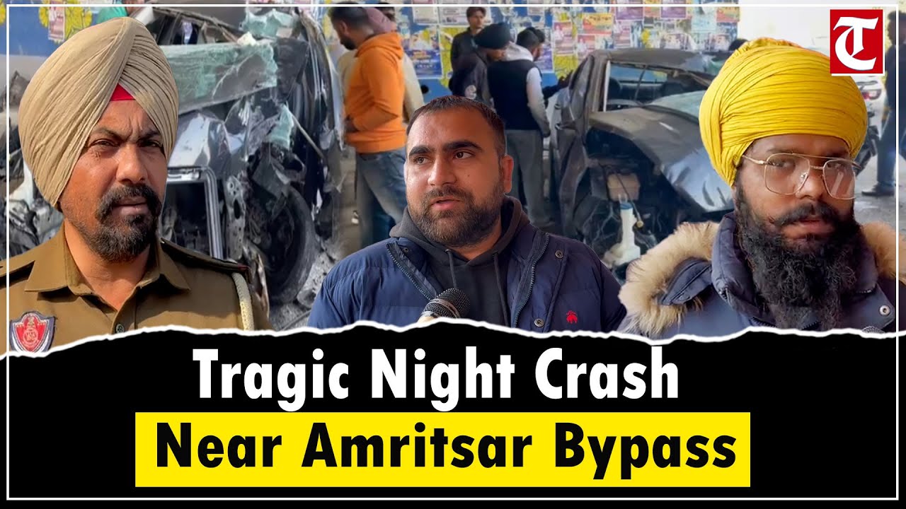 Three Killed in Horrific Accident Near Amritsar Bypass; One Critically Injured