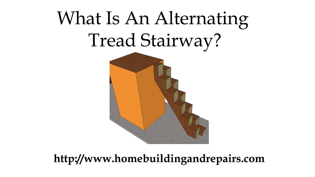 Alternating Tread Stairway Designs Can Fit in Smaller Spaces
