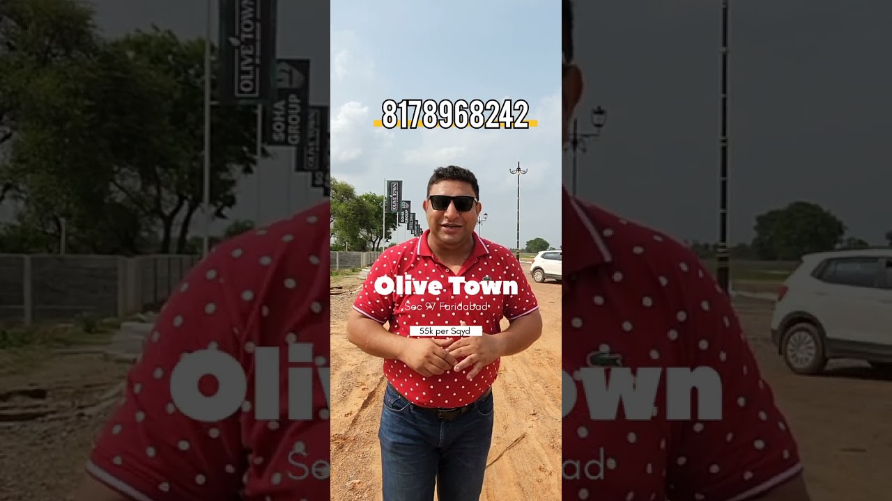 Plots in Greater Faridabad 75m Road #land #realestate #plots #faridabad #property