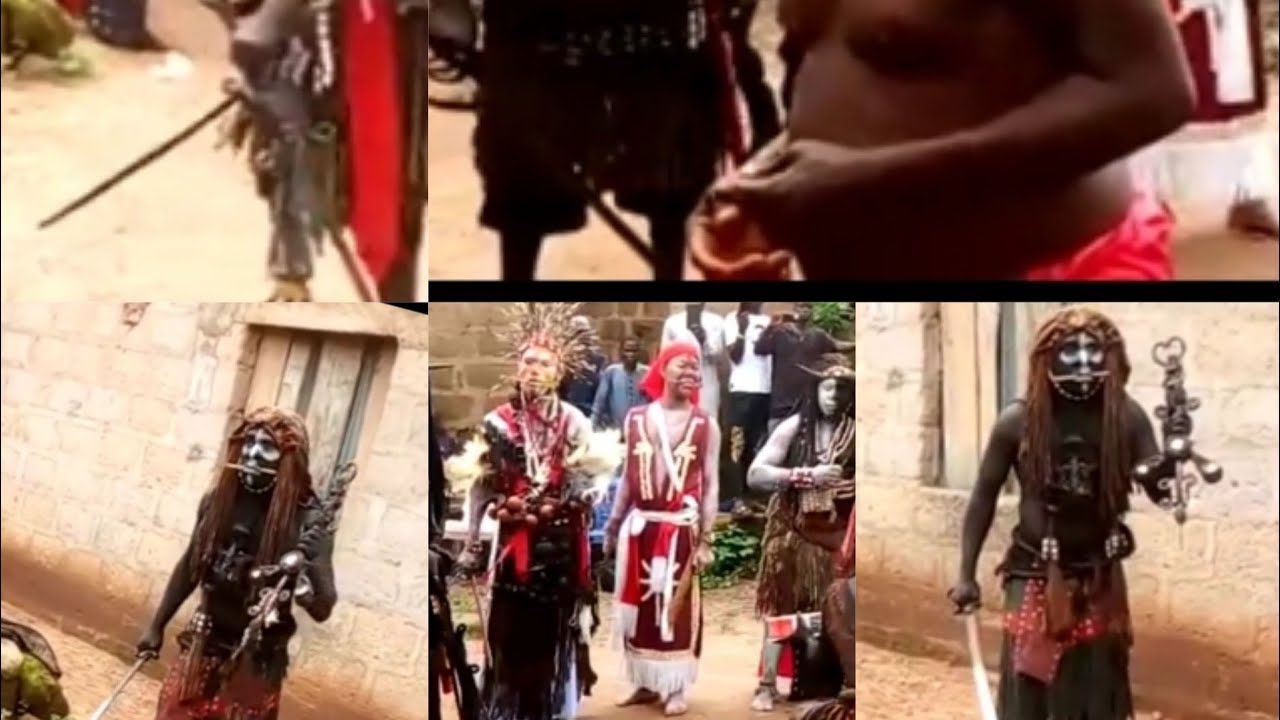 Native doctors FESTIVAL in okon aku village of OHAFIA local government