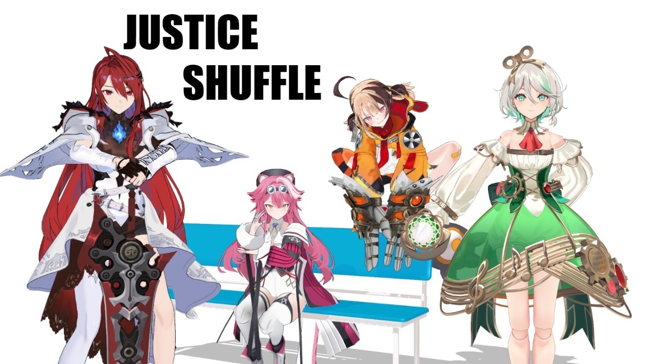 JUSTICE SHUFFLE [Hololive Fan Animation]