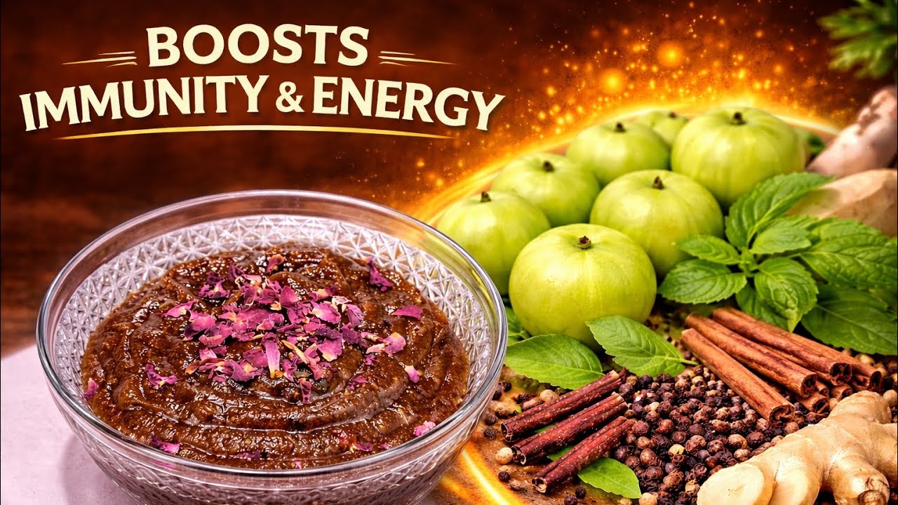 Sirf 1 Chamach Roz! Homemade Chyavanprash for Strong Immunity 💪