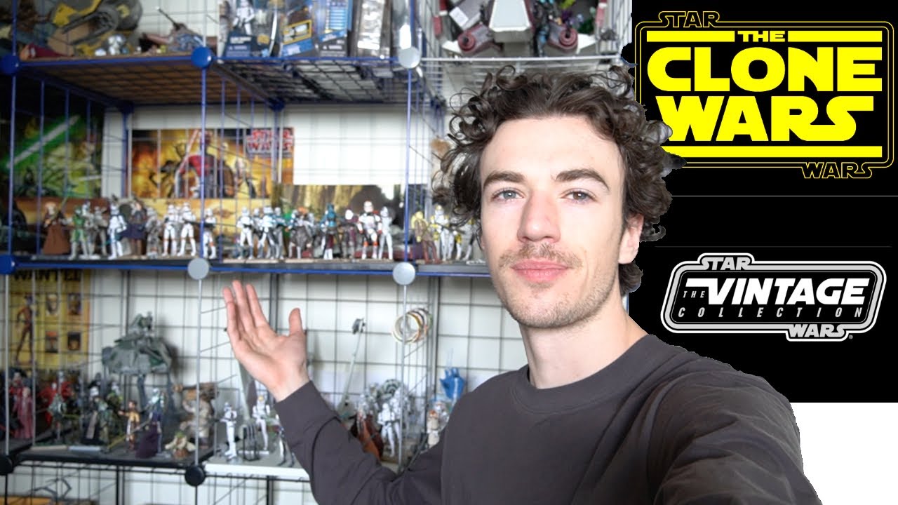 My ENTIRE STAR WARS Collection | The Clone Wars, Vintage Collection, Black Series etc.