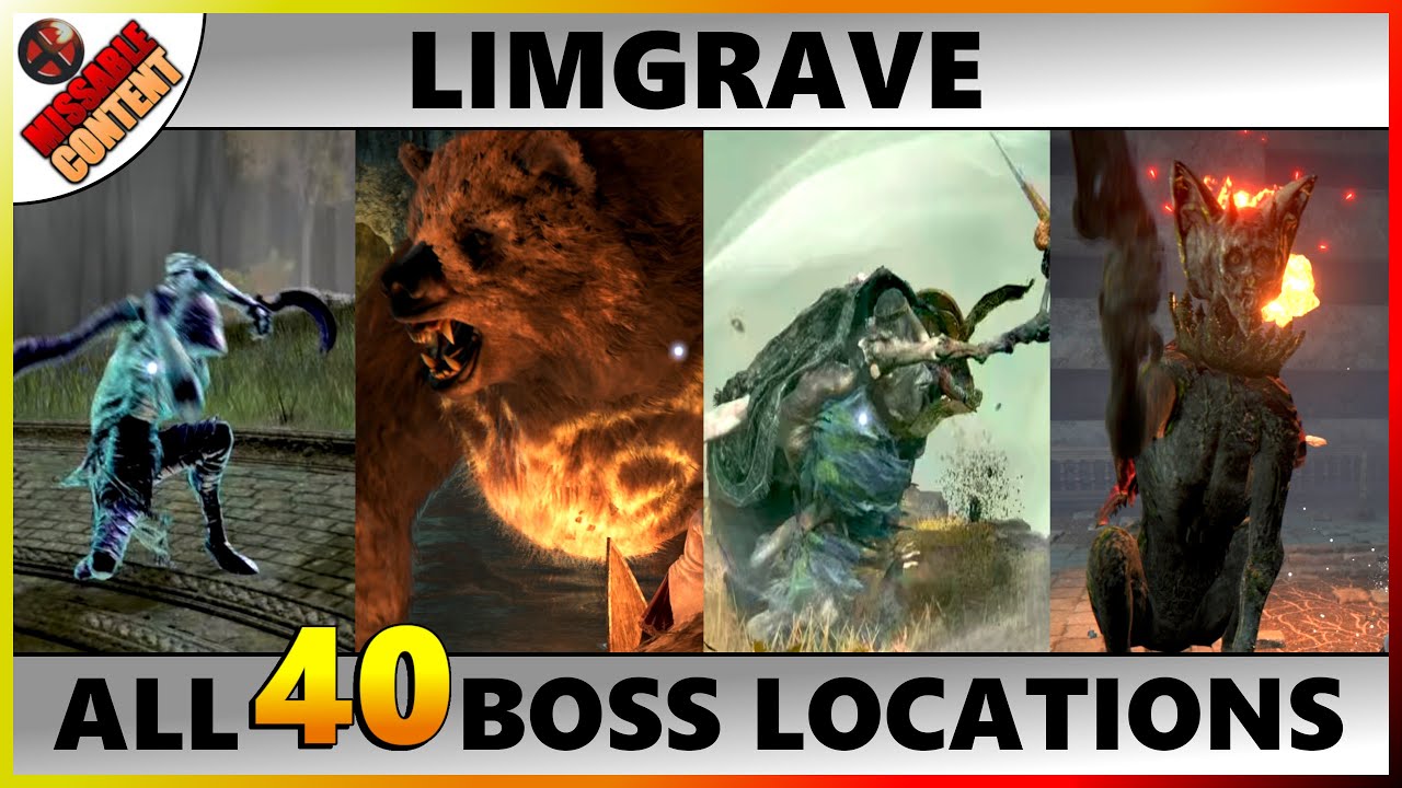 ELDEN RING Limgrave Boss Locations (Limgrave All Bosses Guide)