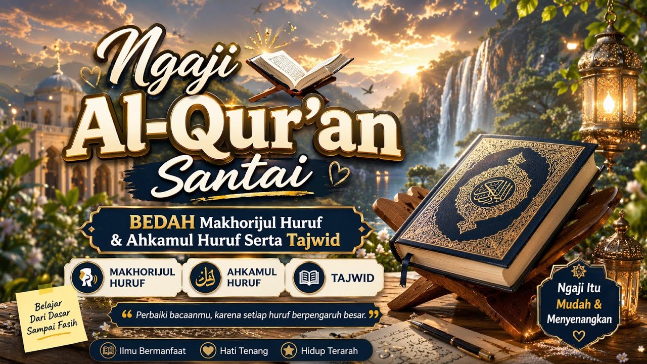 🔴 LIVE Belajar Ngaji Al-Qur'an. 27-02-2026