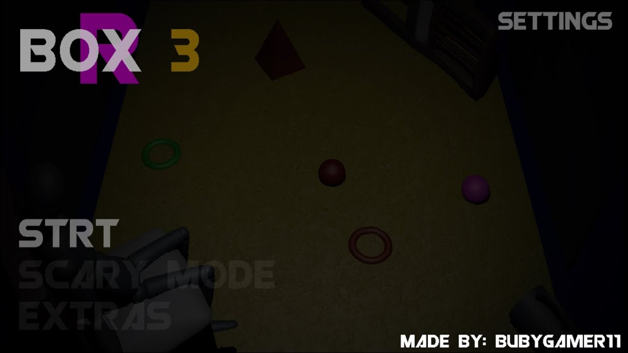 One Night With a Box 3: Remastered / Full Night, Scary Night, Purple Freddy & Extras