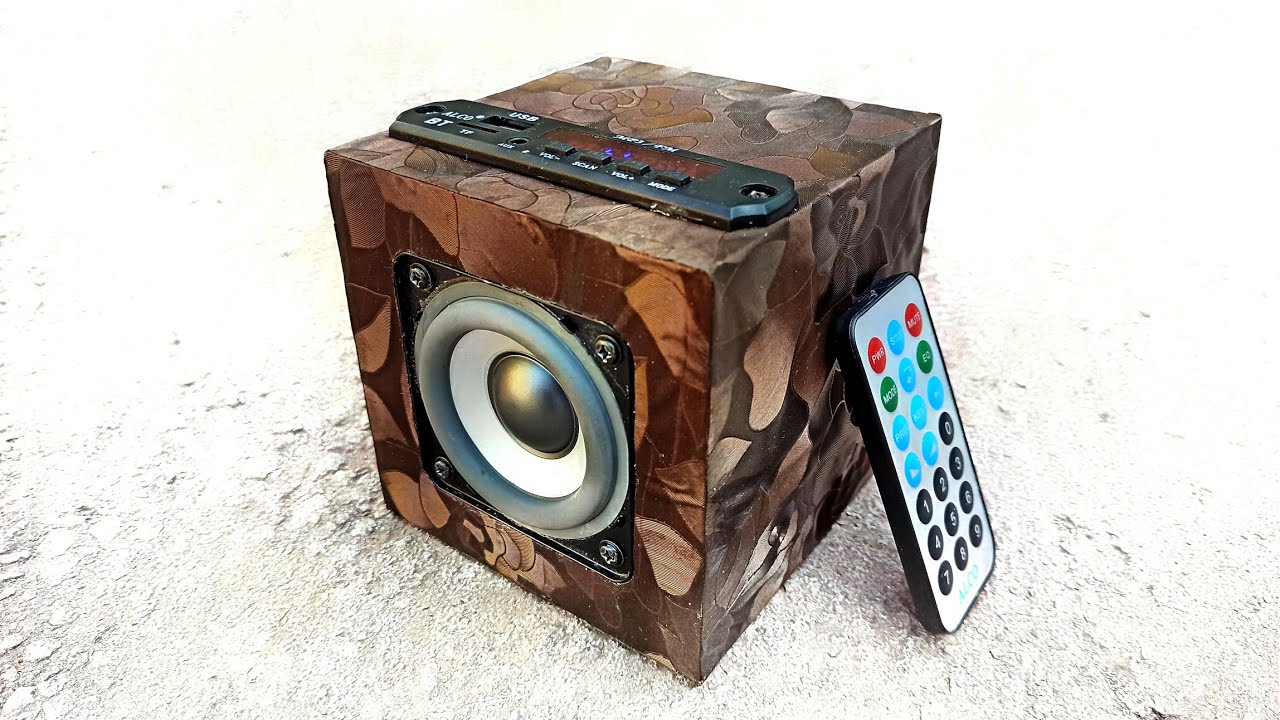 How To Make Powerful Bluetooth Speaker 