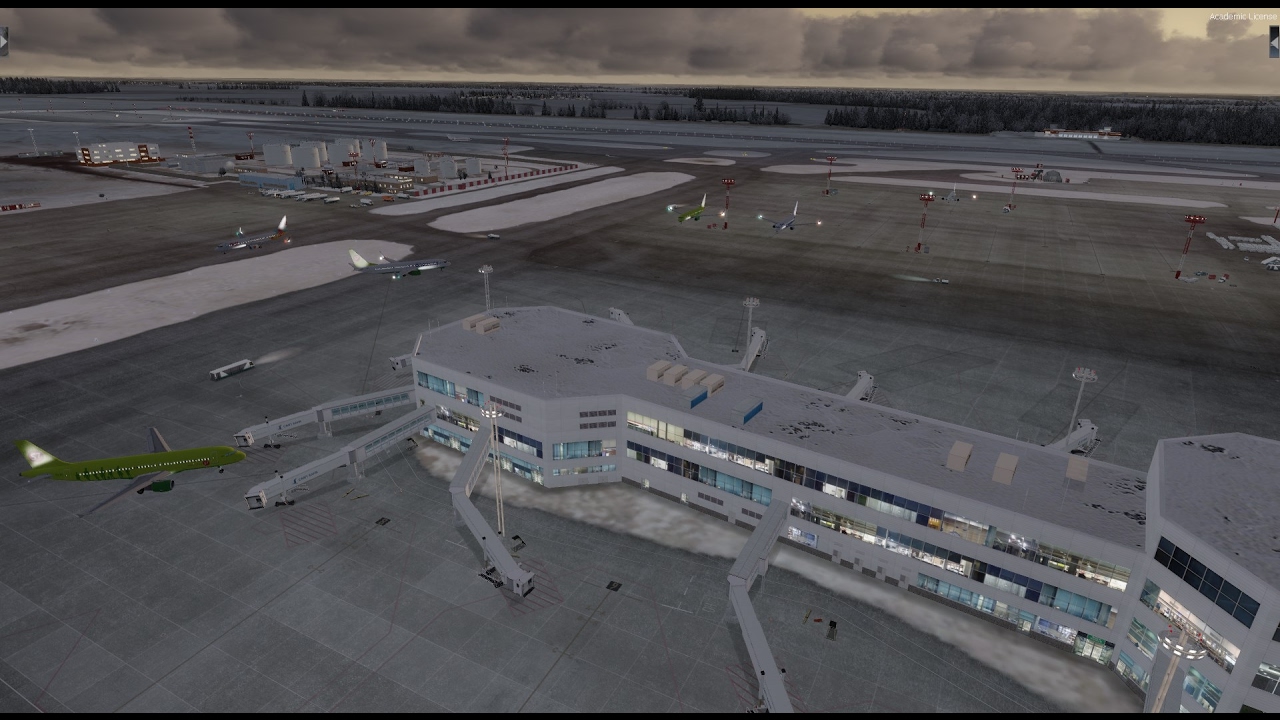 [Live]AS A319 Экипажем  Санкт-Петербург перешёл на футы и QNH