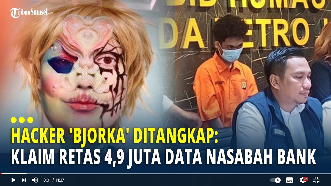 Hacker 'Bjorka' Ditangkap: Klaim Retas 4,9 Juta Data Nasabah Bank