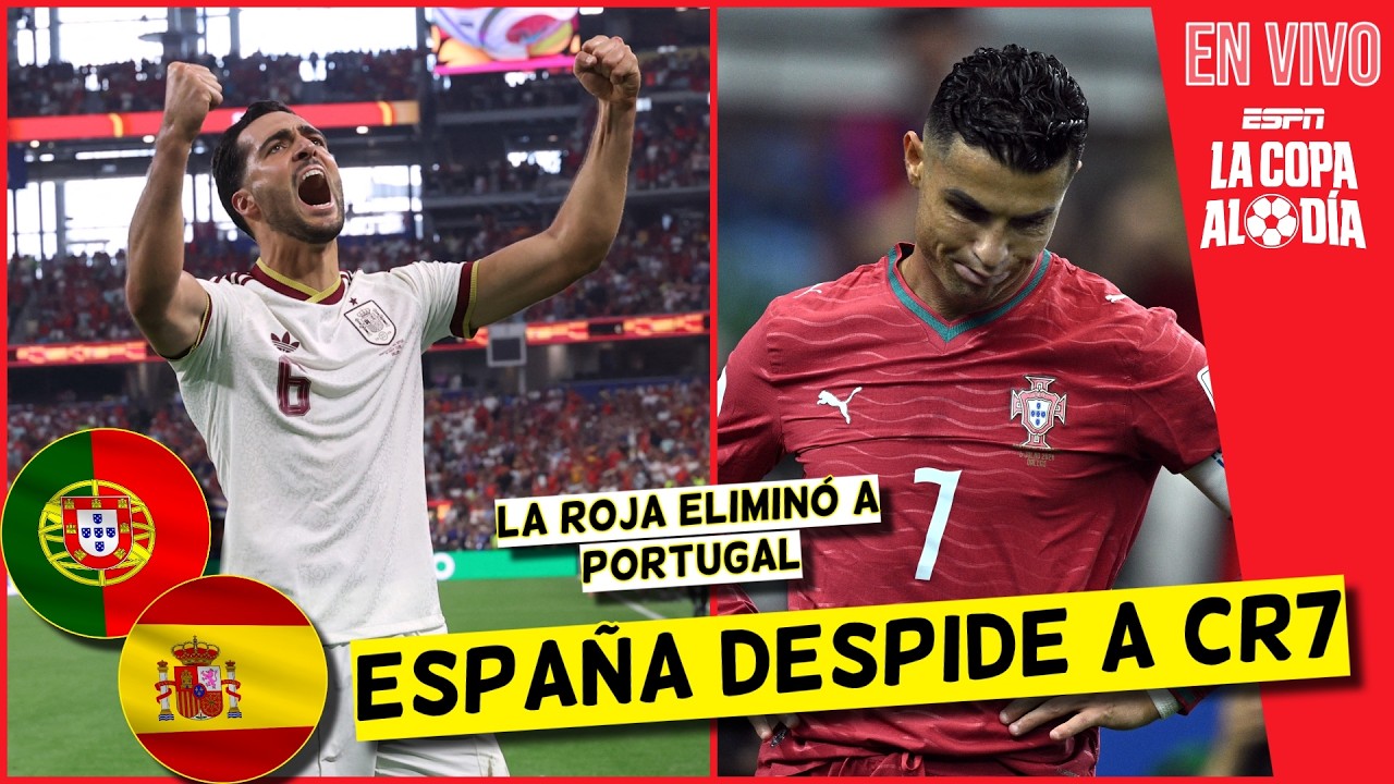 ESPA&Ntilde;A MANDA A CRISTIANO RONALDO A CASA y elimina a PORTUGAL del MUNDIAL con DRAMA | La Copa al D&iacute;a