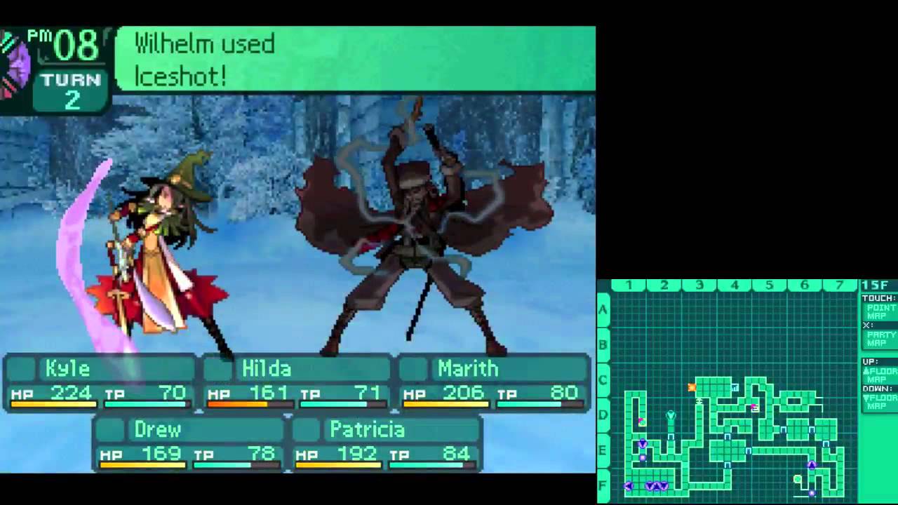 Etrian Odyssey II: Guild Esbat Boss Fight