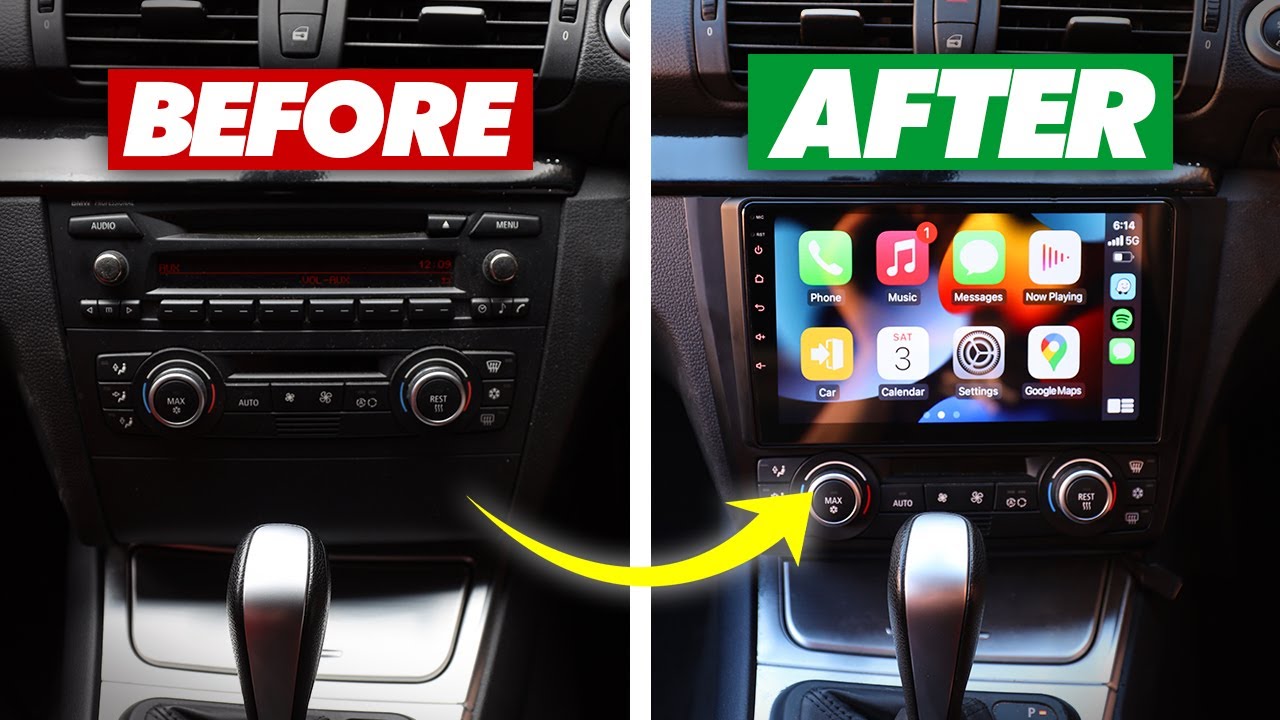 ДЕШЕВАЯ ГОЛОВНАЯ МОДУЛЬ APPLE CARPLAY ДЛЯ МОЕГО BMW 1 СЕРИИ 135i E82
