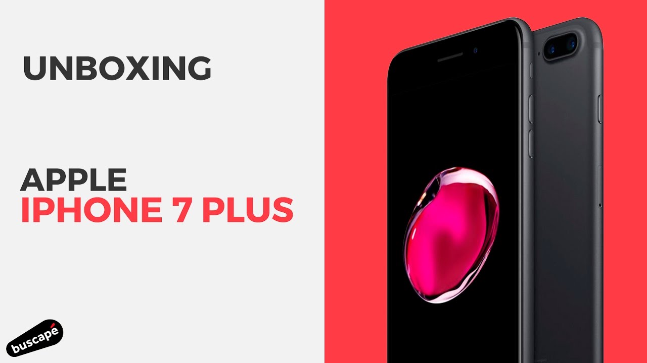 O que vem na caixa do iPhone 7 Plus? [Unboxing]