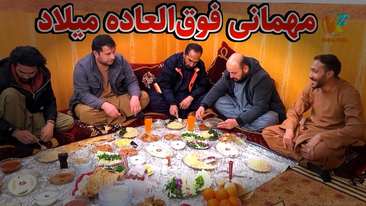 مهمانی فوق العاده میلاد برای تیم 😇