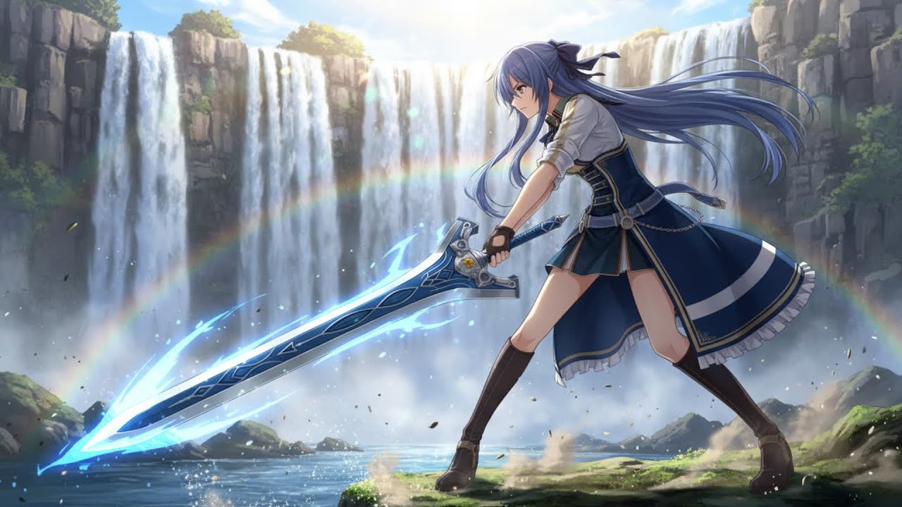 Damume -  Radiant Blade | Laura S. Arseid (Trails of Cold Steel) [Lyric Video]