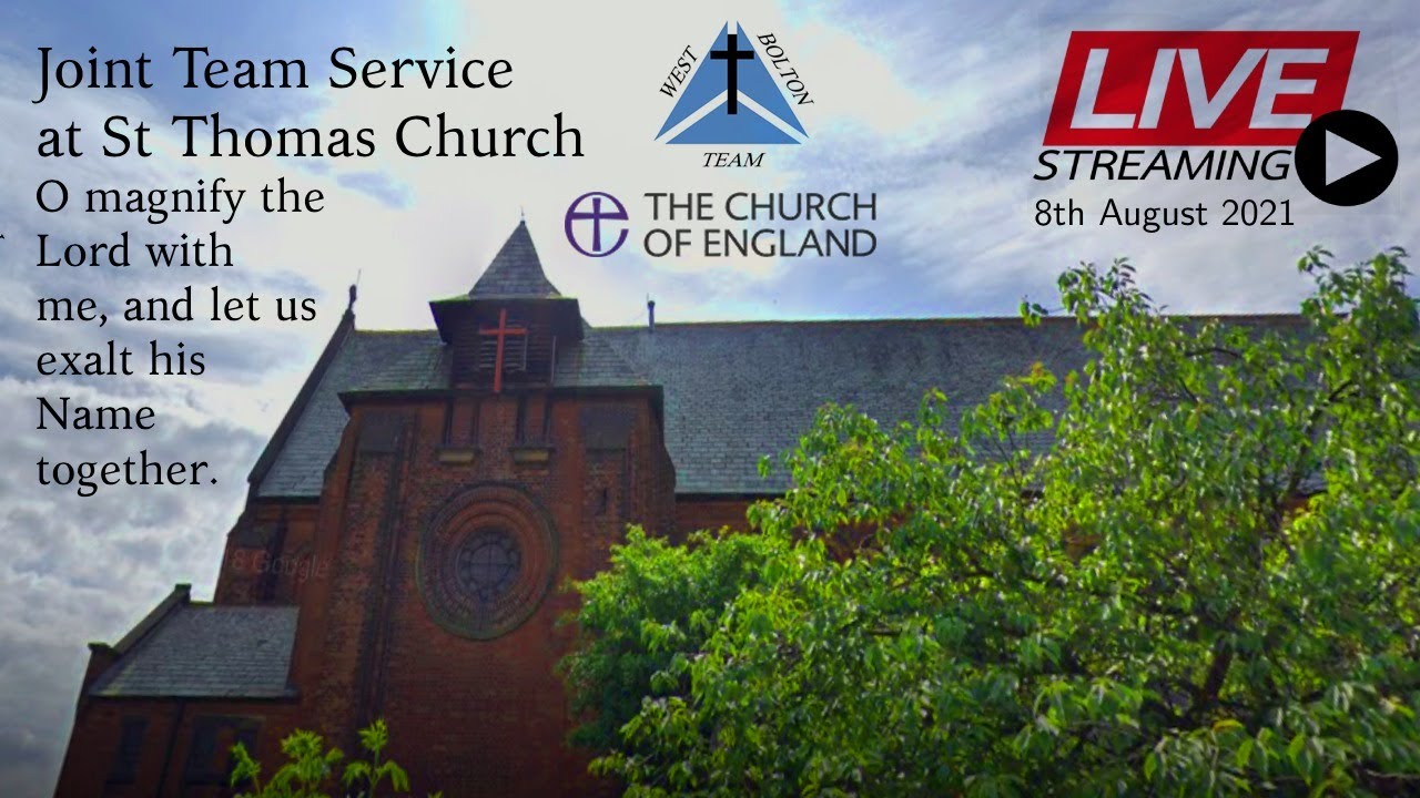 Welcome to  St Thomas Church Online Service