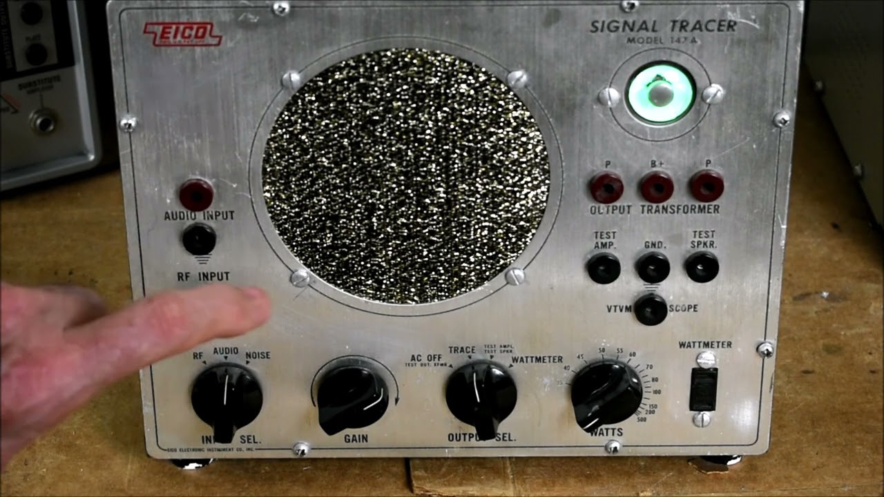 Eico 147A Troubleshoot