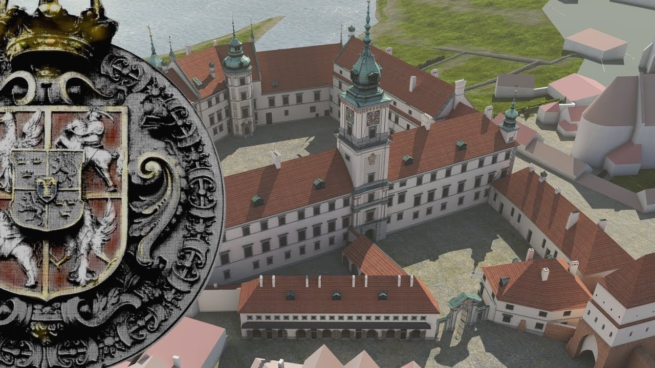 ZAMEK KRÓLEWSKI W WARSZAWIE W 1668 ROKU - REKONSTRUKCJA