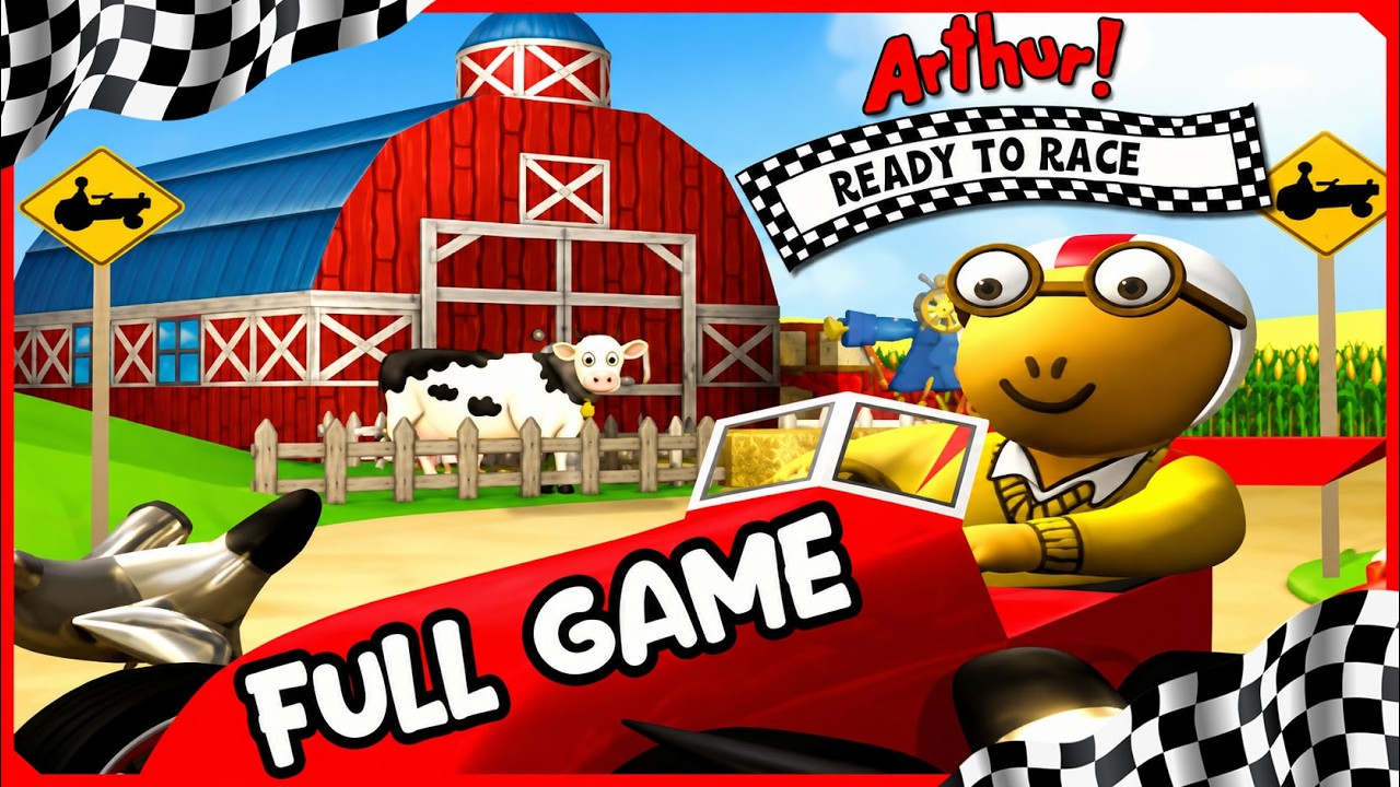 Arthur! Ready to Race FULL GAME 100% Longplay (PS1)