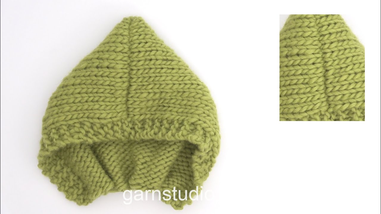 How to knit a hood