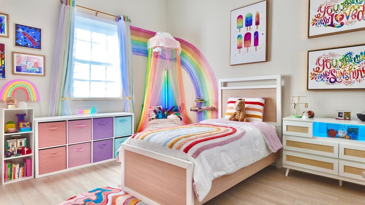 Decorating My Daughter's Bedroom! | DIY Room Makeover