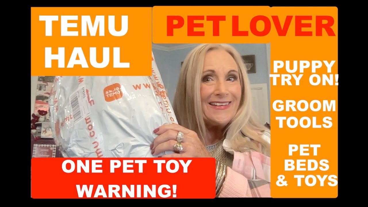 @TEMU PET LOVERS HUGE HAUL FOR YOUR DOGS AND CATS / SAVE $$$$ SHOPPING TEMU