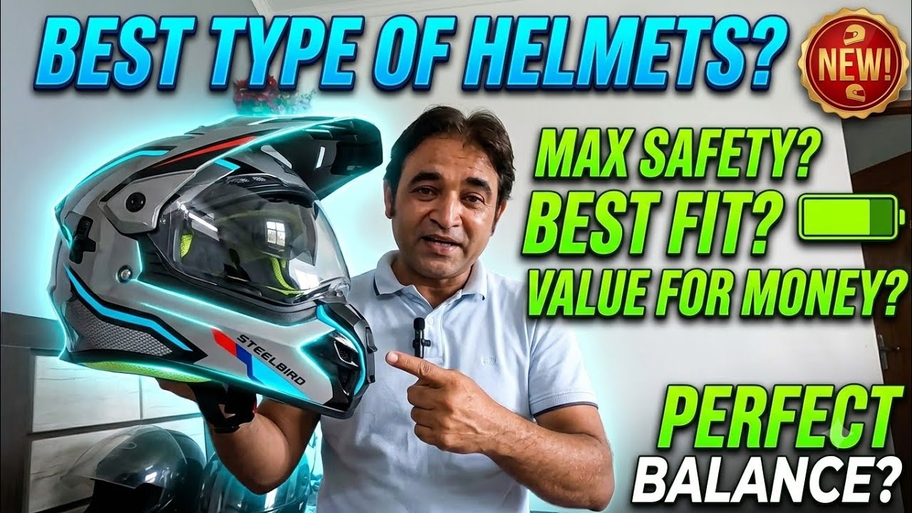The rally helmet of steelbird       #bullet #helmet #offroad #motovlog 