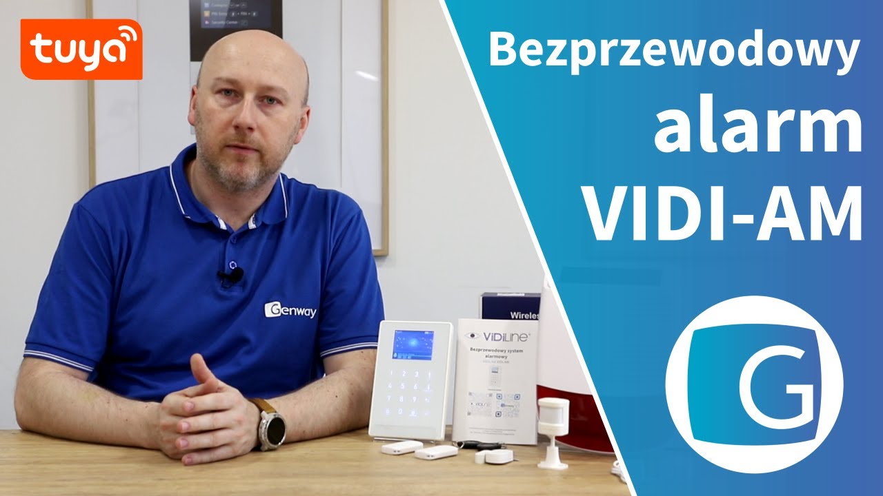 Bezprzewodowy, intuicyjny alarm z powiadomieniami na telefon – ViDiLine AM