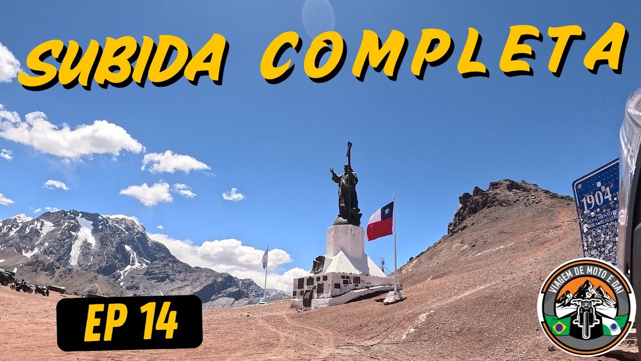 CRISTO REDENTOR DE LOS ANDES - Cristo Mendoza Argentina Chile - Lagos e Vulcões EP14