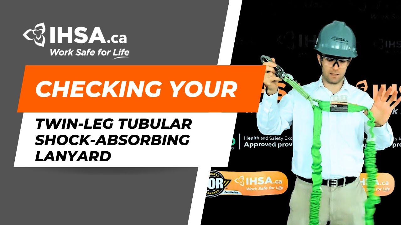How to Check Your Twin-Leg Tubular Shock-Absorbing Lanyard