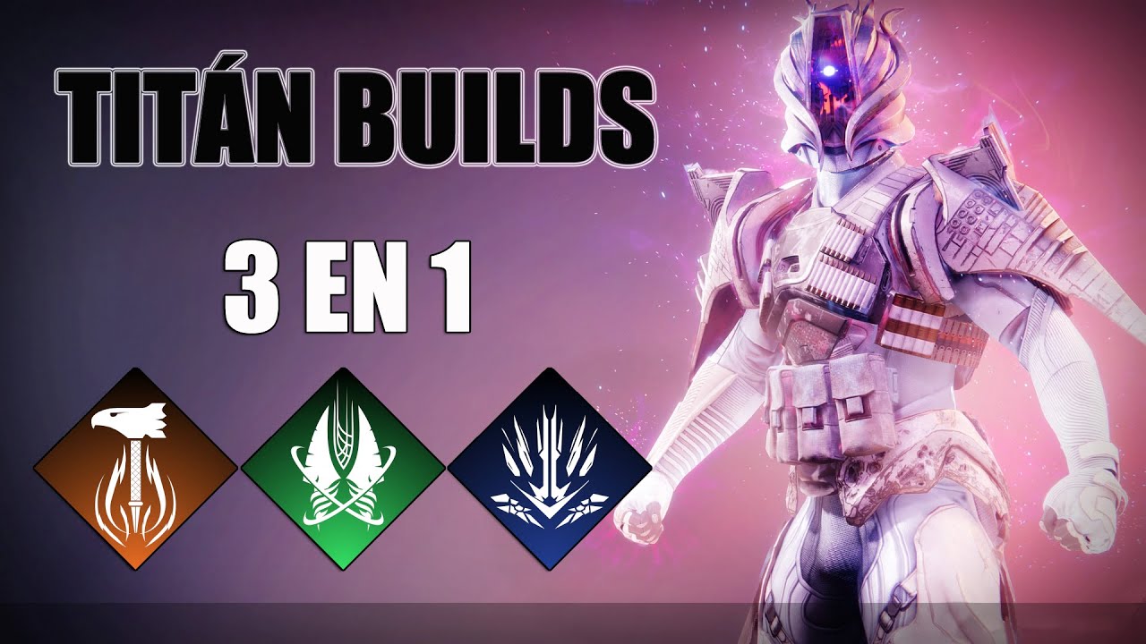 Fuego continuo en 3 estilos - Titán builds - Destiny 2