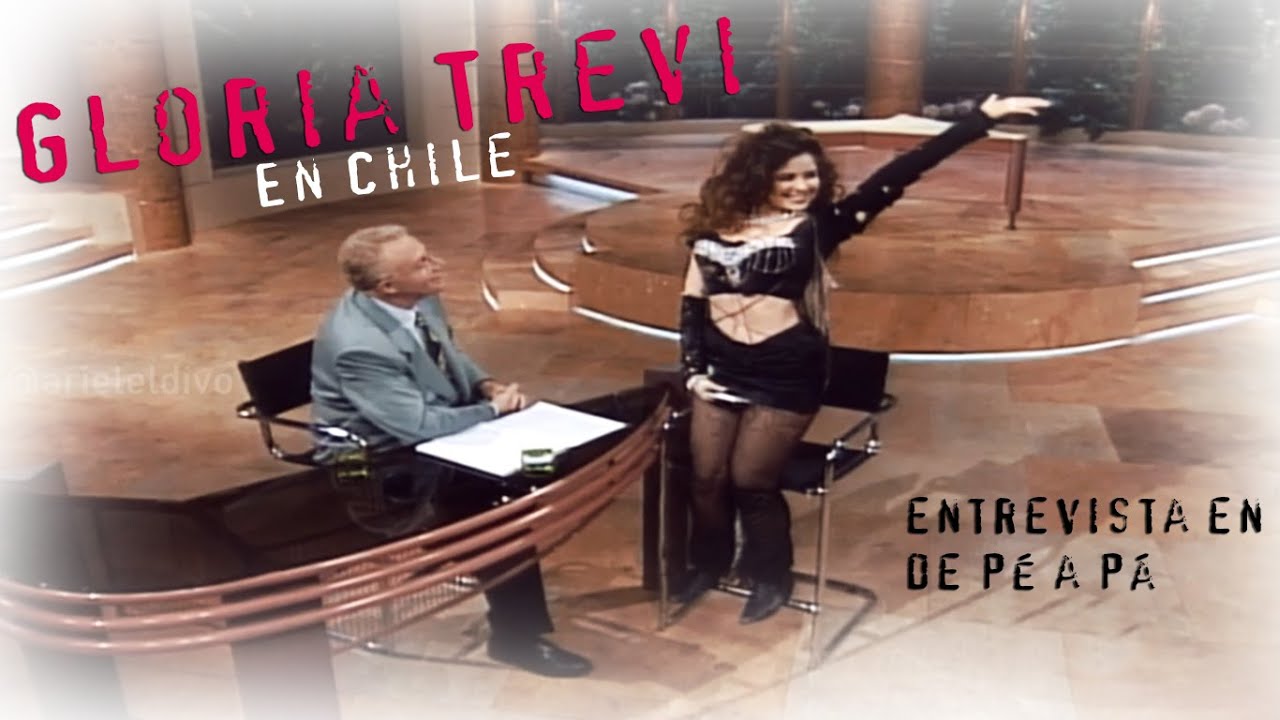 Gloria Trevi en Chile (Entrevista completa en De pé a pá) @arieleldivo