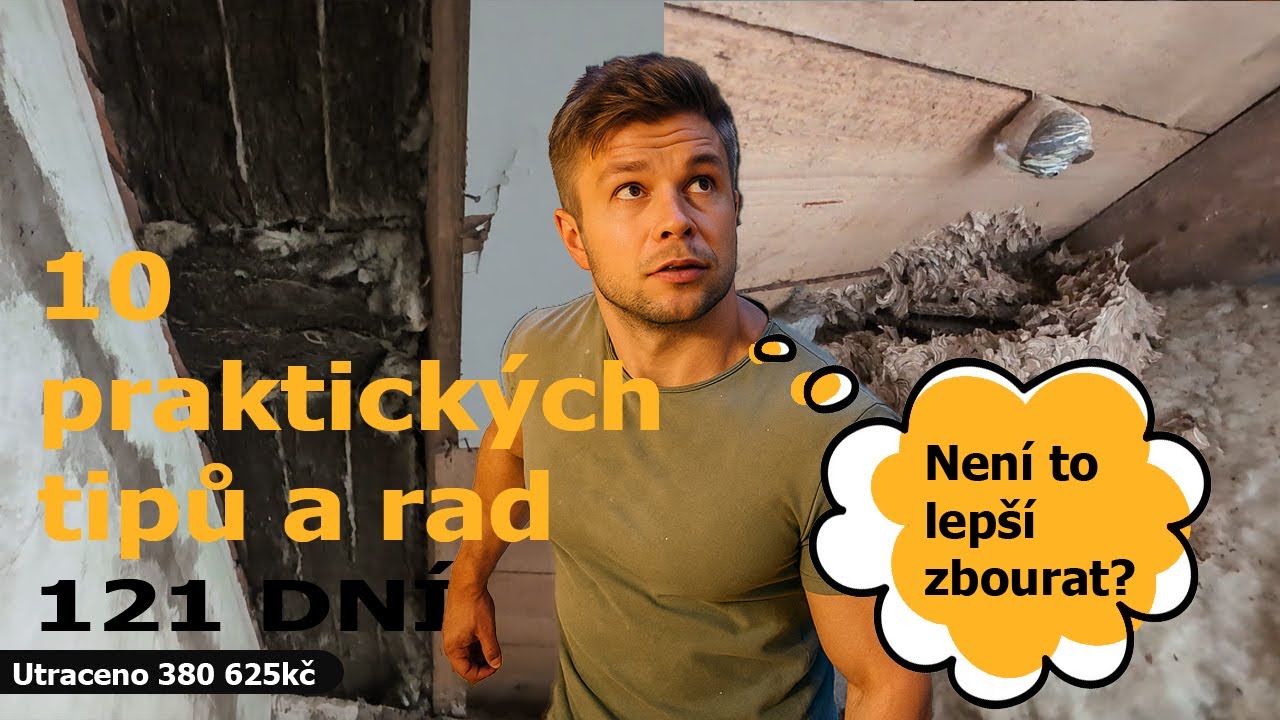 10 praktických tipů z rekonstrukce, které ušetří čas i peníze: odkrytí SDK a nečekané problémy