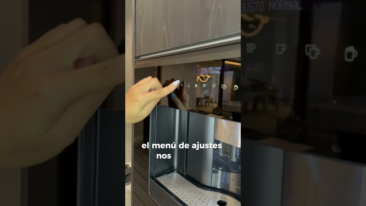 Máquina de café mythos FRANKE, manipulación