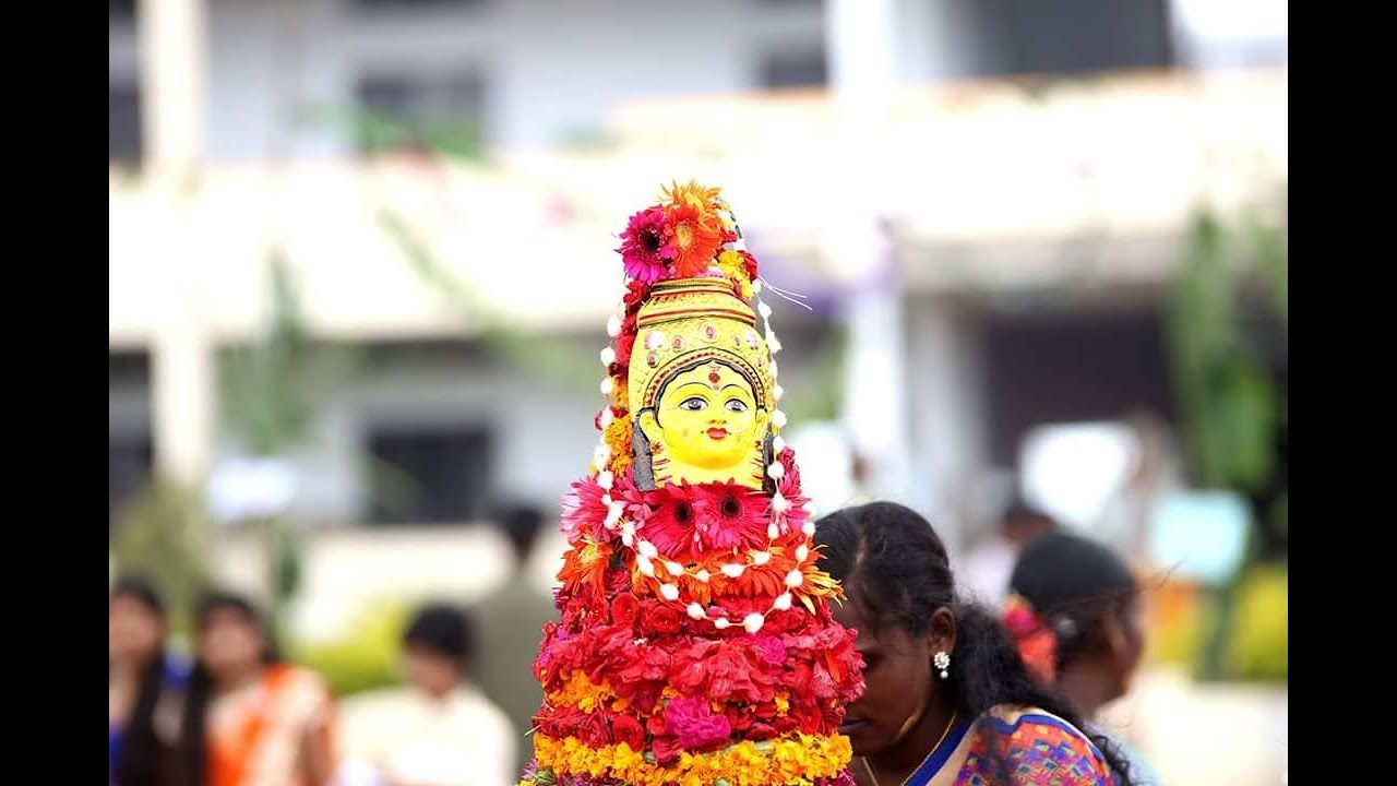 Bathukamma Song 2017- Karthik Dance Academy Kamareddy