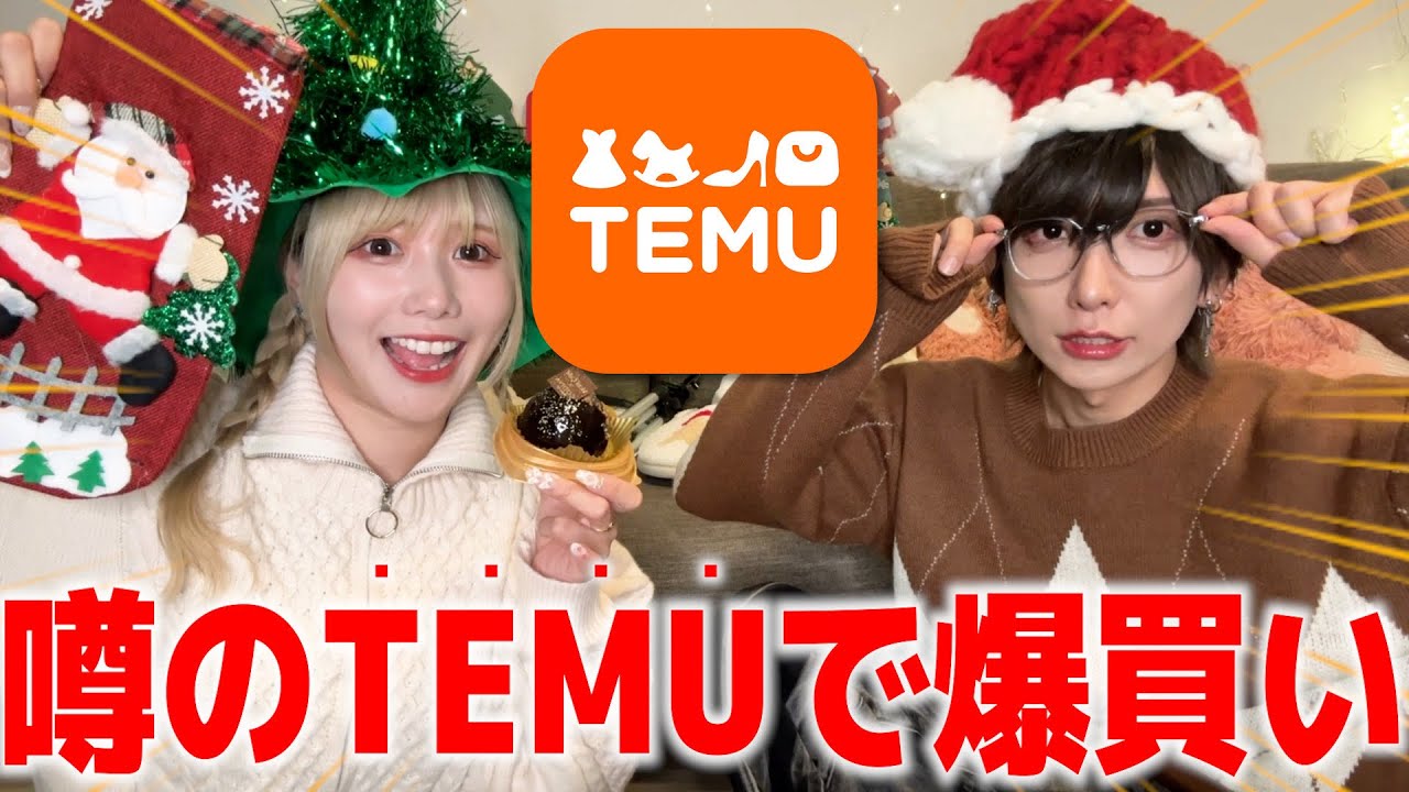 最近よく聞くTEMUって知ってる？？爆買いで正直レビュー