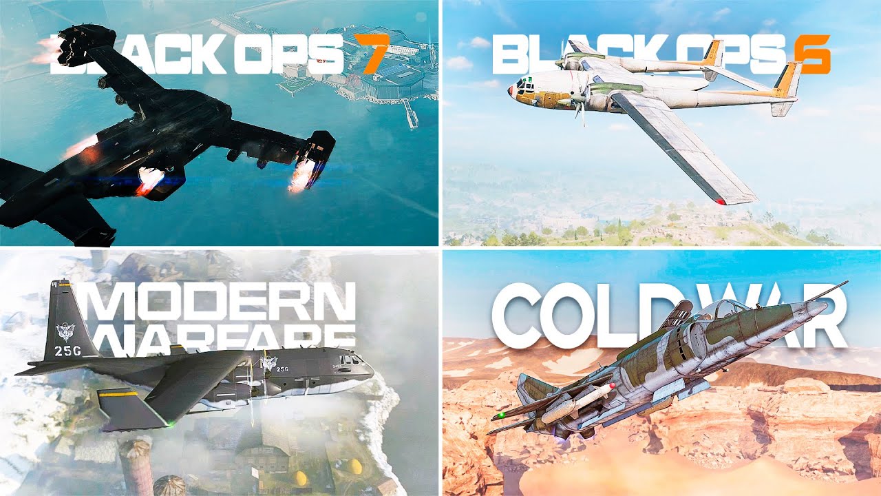 The Evolution of Gunships and VTOL Warships in Call of Duty Games