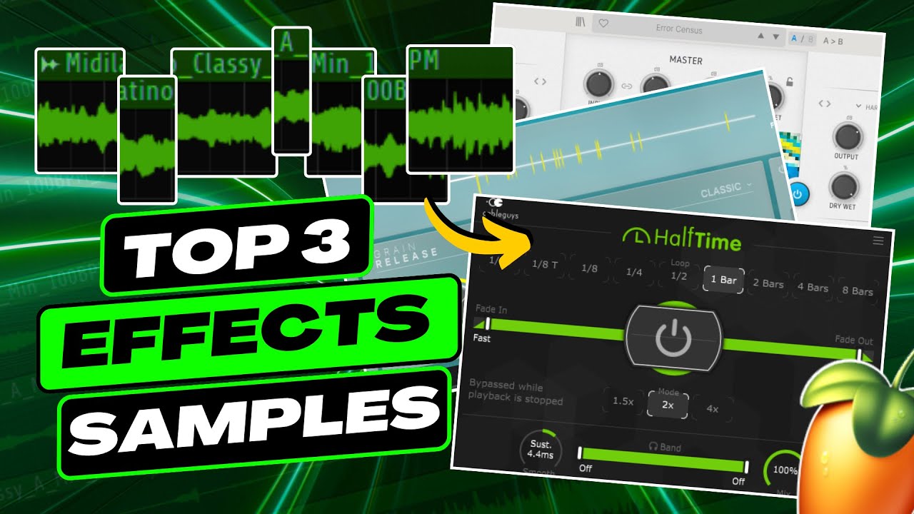 💽 3 EFECTOS para MODIFICAR tus SAMPLES de REGGAETON