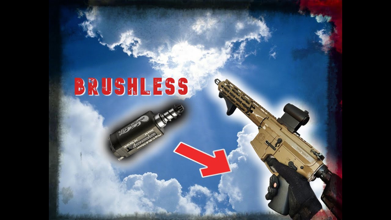 Krytac CRb с бесщеточным двигателем и затвором!