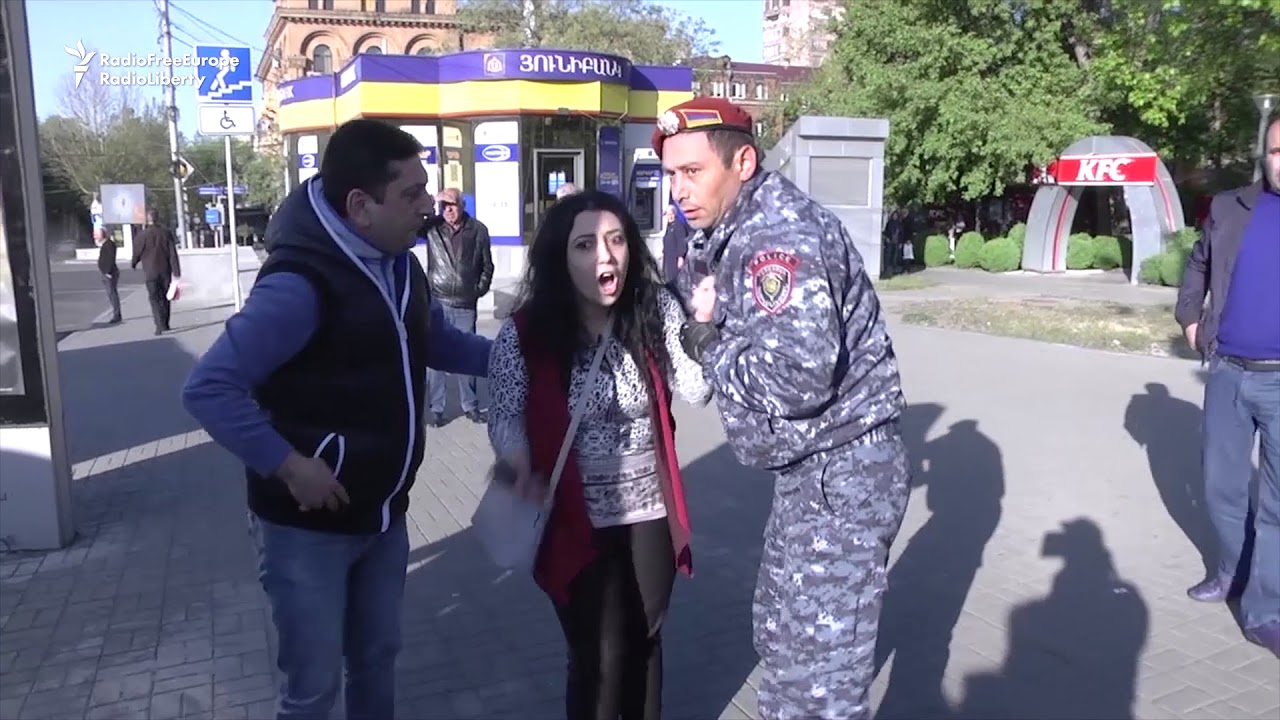 Protesters Arrested As Sarkisian Elected Armenian Prime Minister